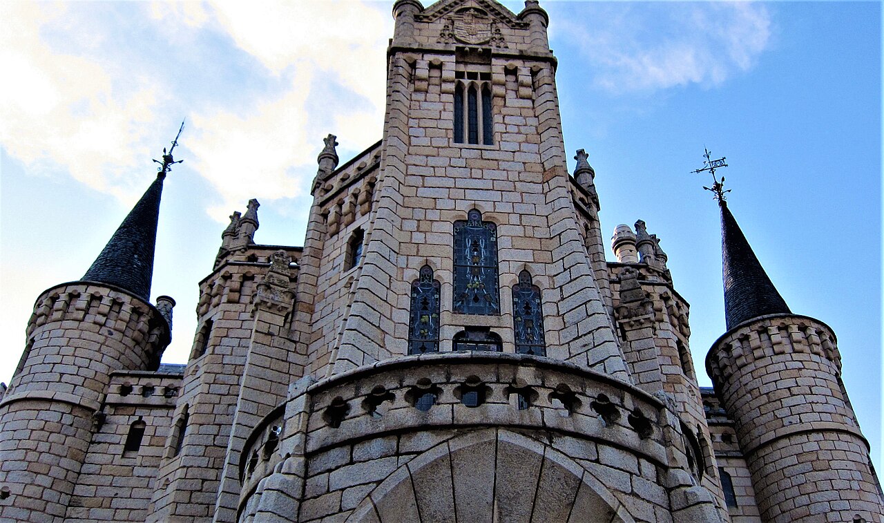 Palacio Episcopal de Astorga, obra de Gaudí